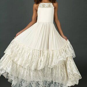 Joyfolie Catrin Dress in Cream sz 12 girls NWT